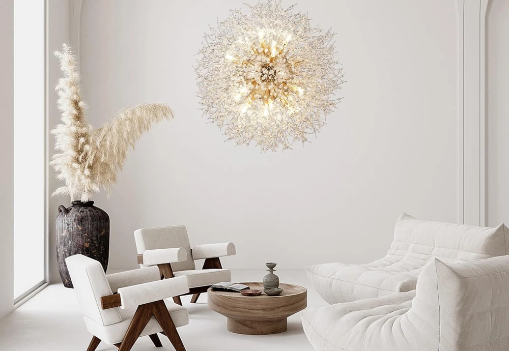 glass globe chandelier